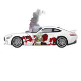 Wisteriaflare Demon Hunt Emblem - Demon Slayer - Demon Slayer Sticker