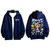 Sunforge Straw Hat Captain’s Oath - Luffy - One Piece Zipper Hoodie