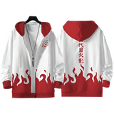 Flashstep Fourth Hokage Legacy - Minato - Naruto Zipper Hoodie