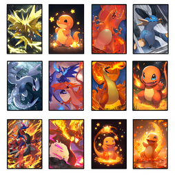 Aurora-Runed Pokéverse Panorama - Pokemon - Pokemon Poster / Wall Art