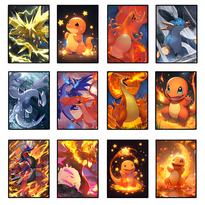 Aurora-Runed Pokéverse Panorama - Pokemon - Pokemon Poster / Wall Art