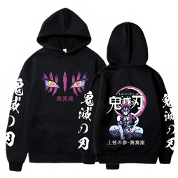 Bloodring Destruction Virtuoso - Akaza - Demon Slayer Hoodie