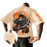Hinokami Sunforge Resolve - Tanjiro - Demon Slayer T-Shirt