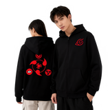 Abyssal Mangekyō Reverie - Sharingan - Naruto Zipper Hoodie