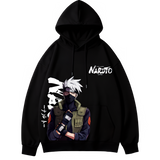 Mask of the Lightning Mentor - Kakashi - Naruto Hoodie