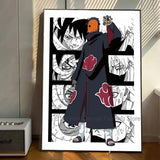 Spacetime Spiral Enigma - Tobi - Naruto Poster / Wall Art
