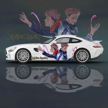 Blackflash Street-Sigil - Yuji - Jujutsu Kaisen Sticker - View 2