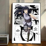 Starlit Byakugan Serenity - Hinata - Naruto Poster / Wall Art