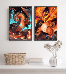 Aurora-Drenched Pokéverse Dreamscape - Pokemon - Pokemon Poster / Wall Art - View 3