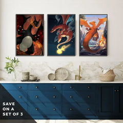 Aurora-Drenched Pokéverse Dreamscape - Pokemon - Pokemon Poster / Wall Art - View 5