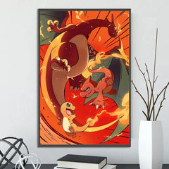Aurora-Drenched Pokéverse Dreamscape - Pokemon - Pokemon Poster / Wall Art - View 13