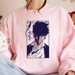 Jin-Woo - Solo Leveling Sweatshirt - View 2