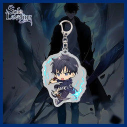 Abysschain Shadow Legion Emblem - Solo Leveling Character - Solo Leveling Keychain - View 2