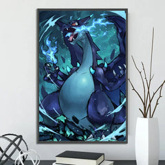 Aurora-Drenched Pokéverse Dreamscape - Pokemon - Pokemon Poster / Wall Art - View 7