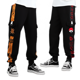 Whirlpool Crest Shinobi Stride - Naruto Symbol - Naruto Pants / Trouser