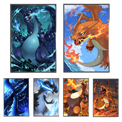 Aurora-Drenched Pokéverse Dreamscape - Pokemon - Pokemon Poster / Wall Art