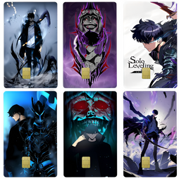 Abyssvault Shadow Monarch Swipe - Jin-Woo - Solo Leveling Sticker