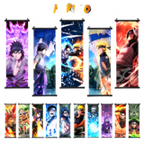 Twin Vortex Rivalry Omen - Naruto & Sasuke - Naruto Poster / Wall Art