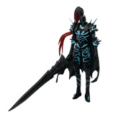 Crimson-Helm Shadow Knight Vanguard - Igris - Solo Leveling Action Figure